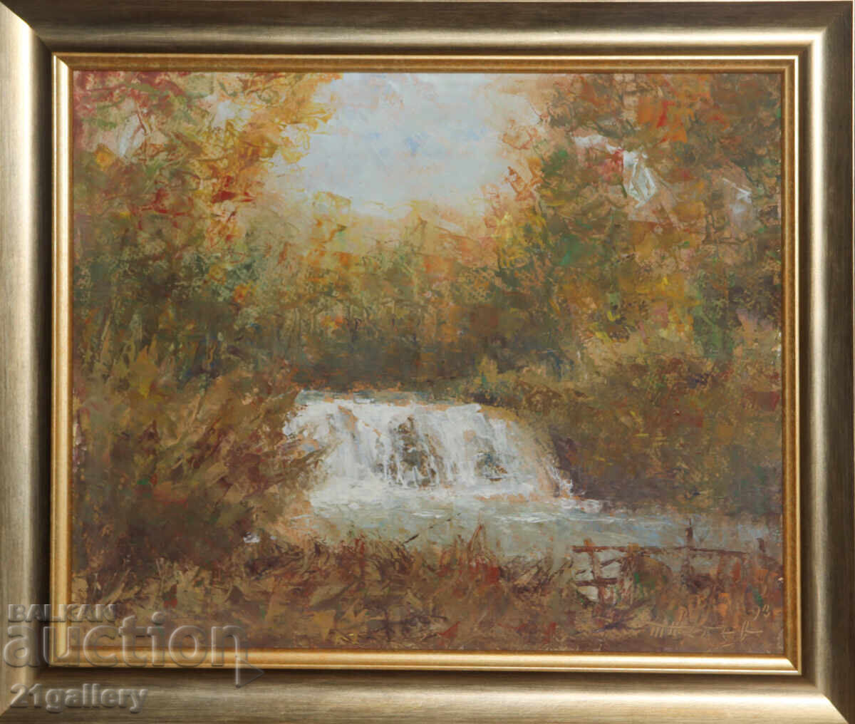 Δημοπρασία Τοπίο Tenyo Zhelev (1923-2010), λαδομπογιές, 1993. Δημοπρασία Τοπίο Tenyo Zhelev (1923-2010), λαδομπογιές, 1993.