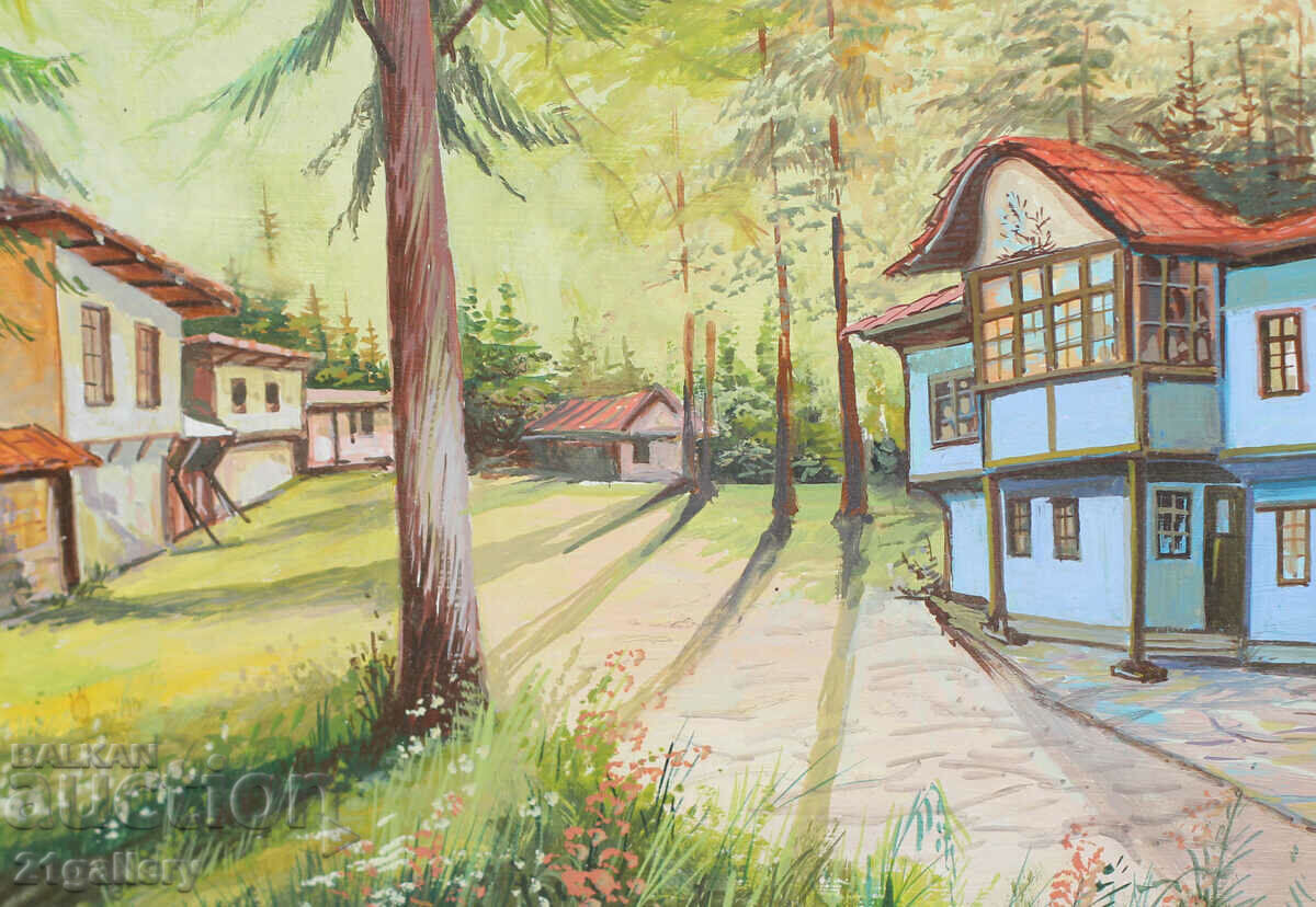 Delivery of Rural landscape, oil paints, signed 2006. Delivery of Rural landscape, oil paints, signed 2006.