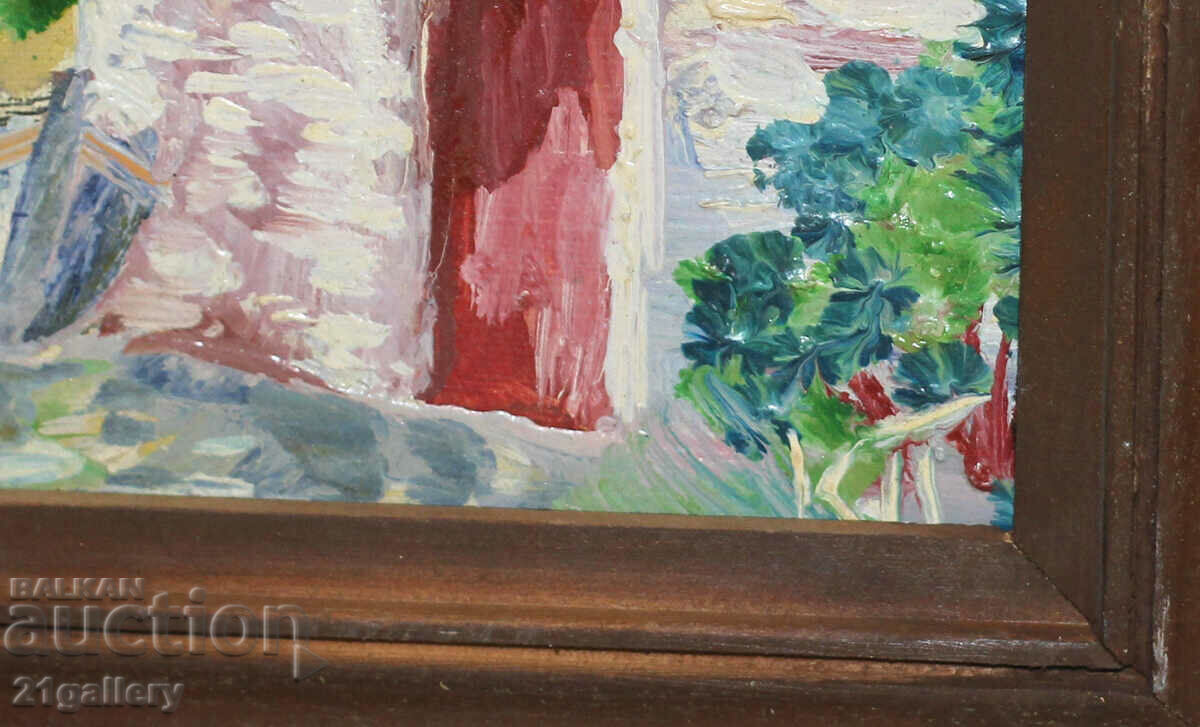 Seascape, oil paints, signed - 6 Seascape, oil paints, signed - 6