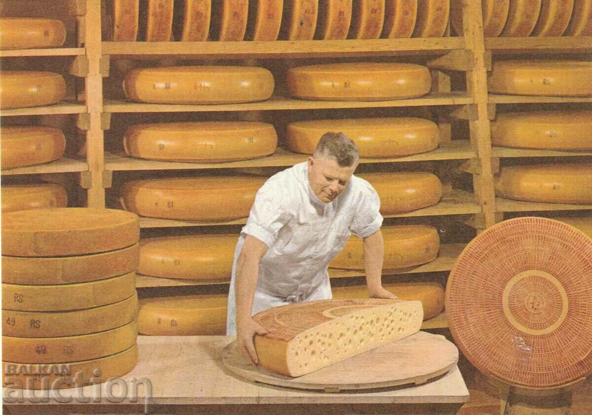 Switzerland PK - Swiss cheese - production