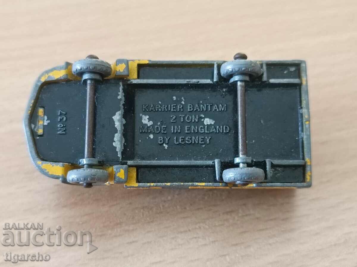 Delivery of Matchbox trolley