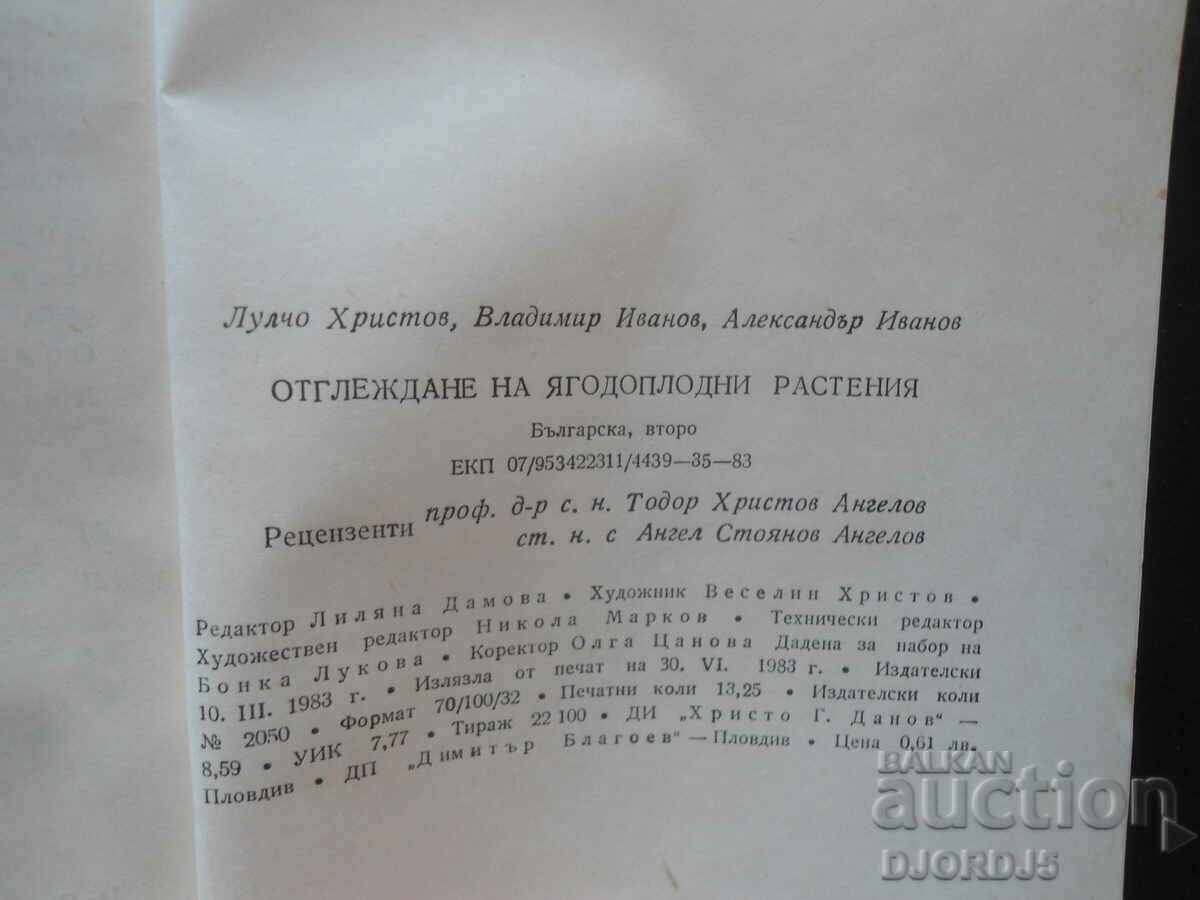 Delivery of Cultivation of berry plants