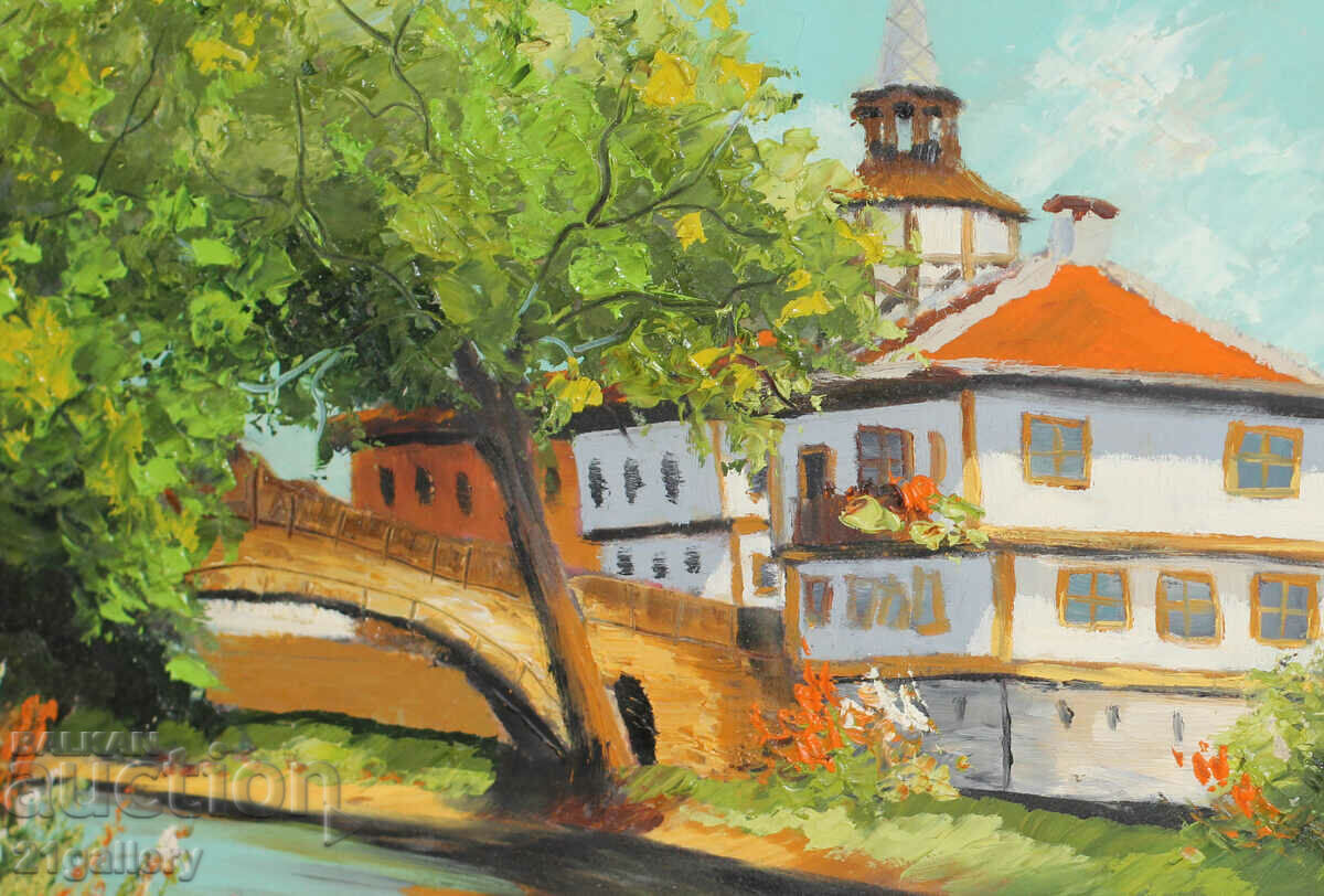 Landscape from Tryavna, oil paints 2015 - 5 Landscape from Tryavna, oil paints 2015 - 5