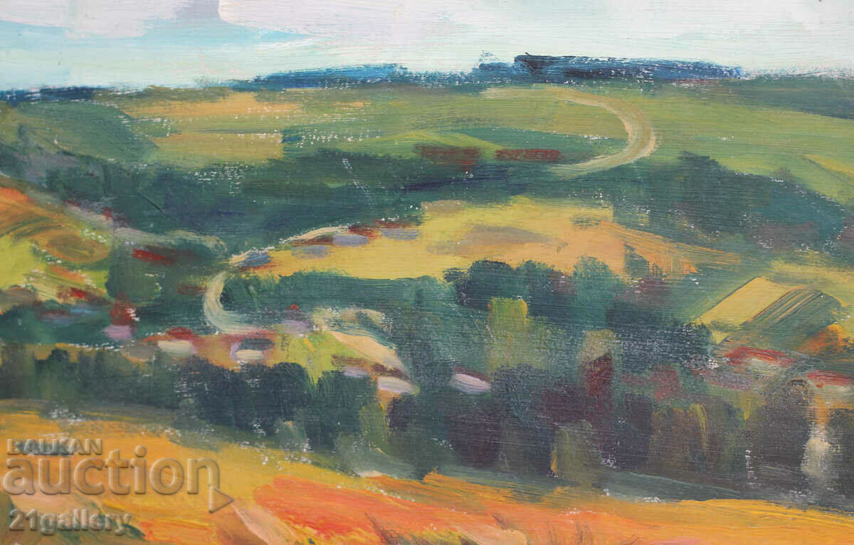Landscape, oil paints - 6 Landscape, oil paints - 6