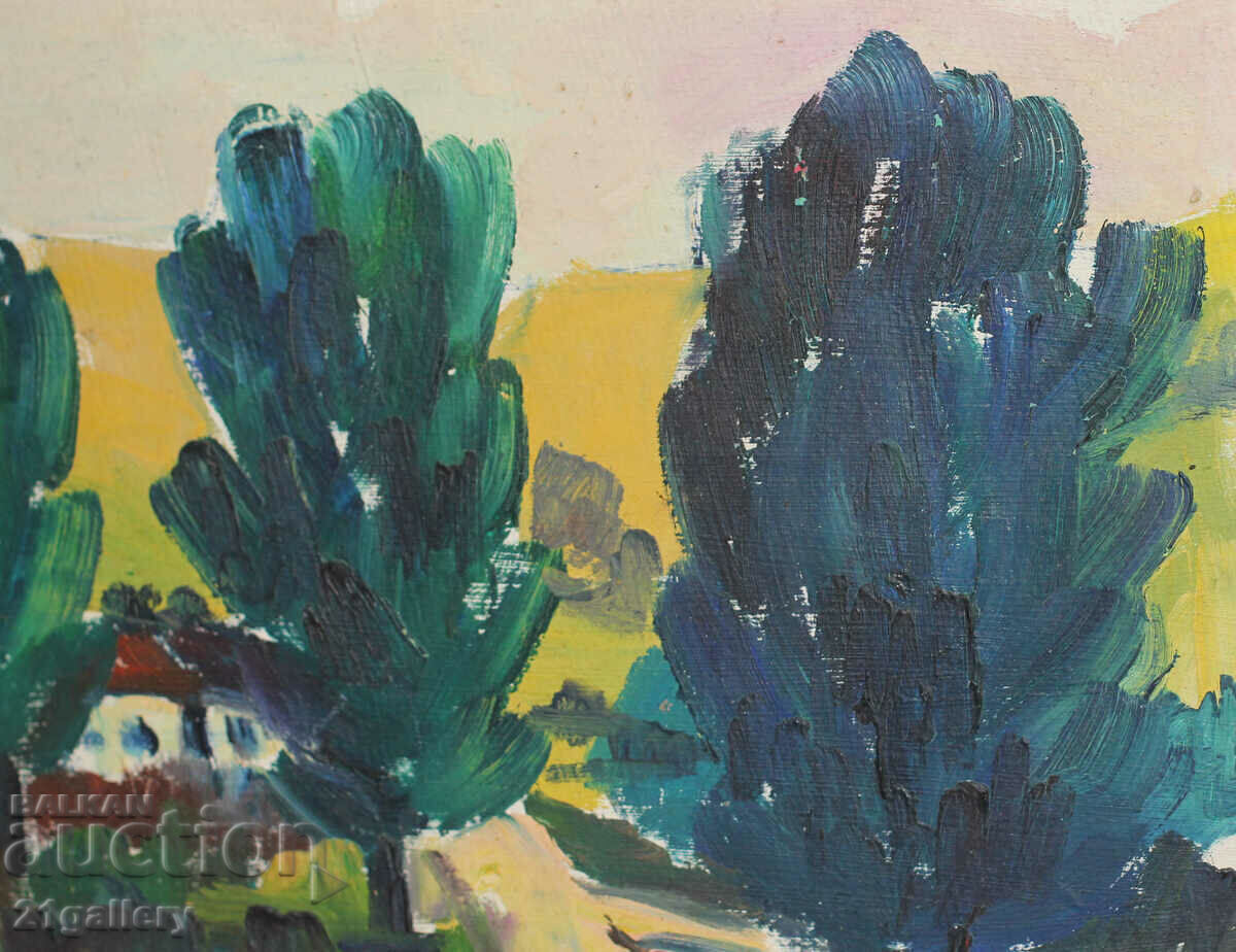 Landscape, oil paints - 5 Landscape, oil paints - 5