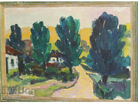 Peisaj, vopsele în ulei