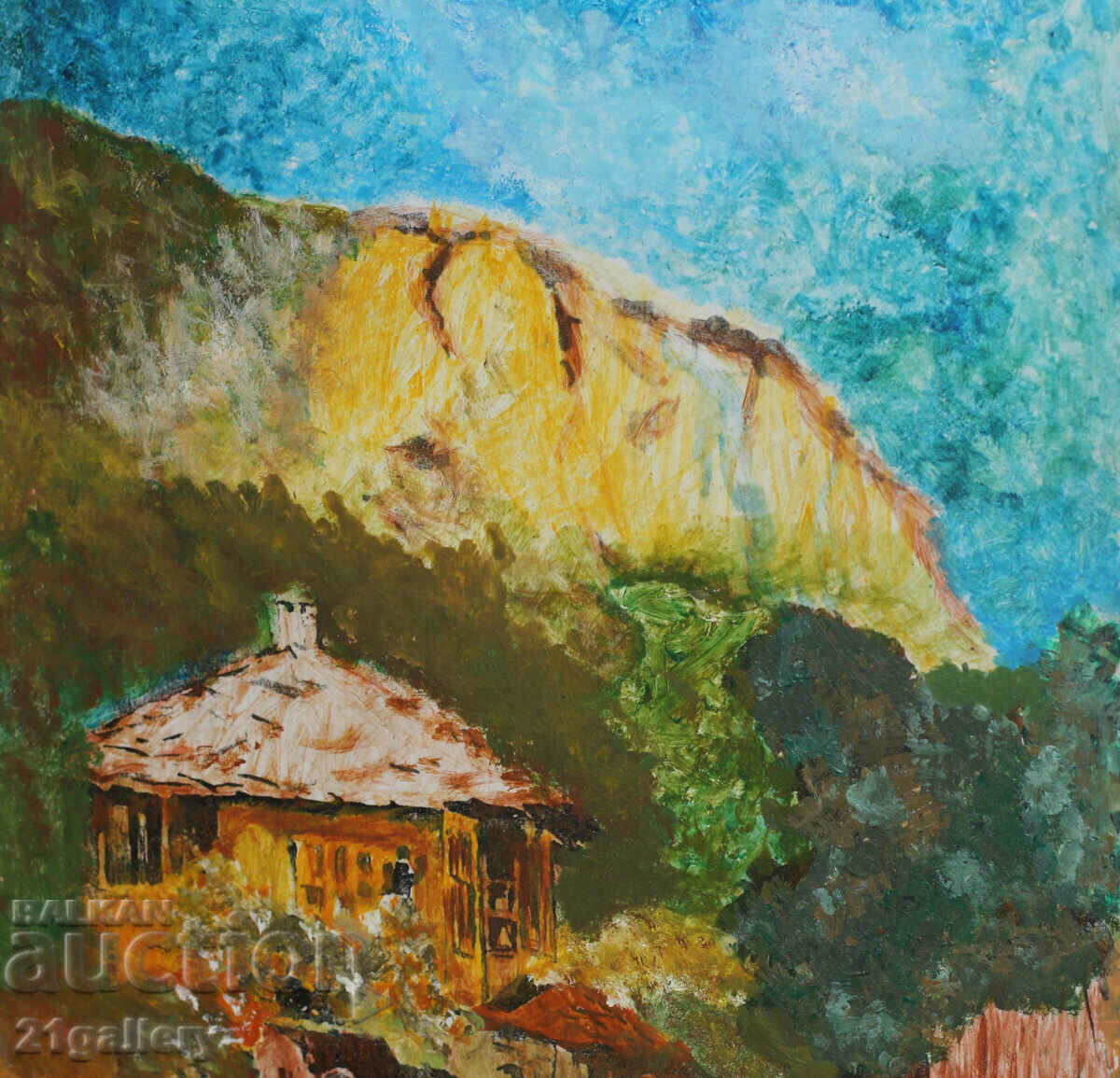 Delivery of Landscape with a house Delivery of Landscape with a house