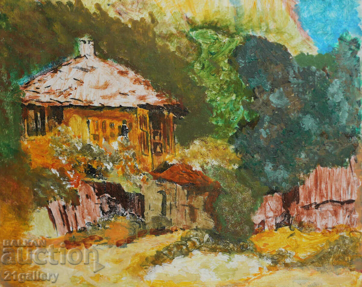 Landscape with a house - 6 Landscape with a house - 6