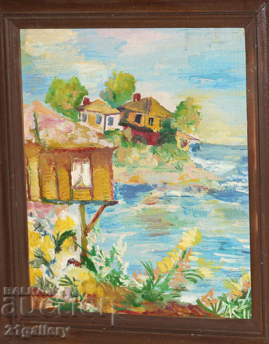 Auction Seascape, oil paints Auction Seascape, oil paints