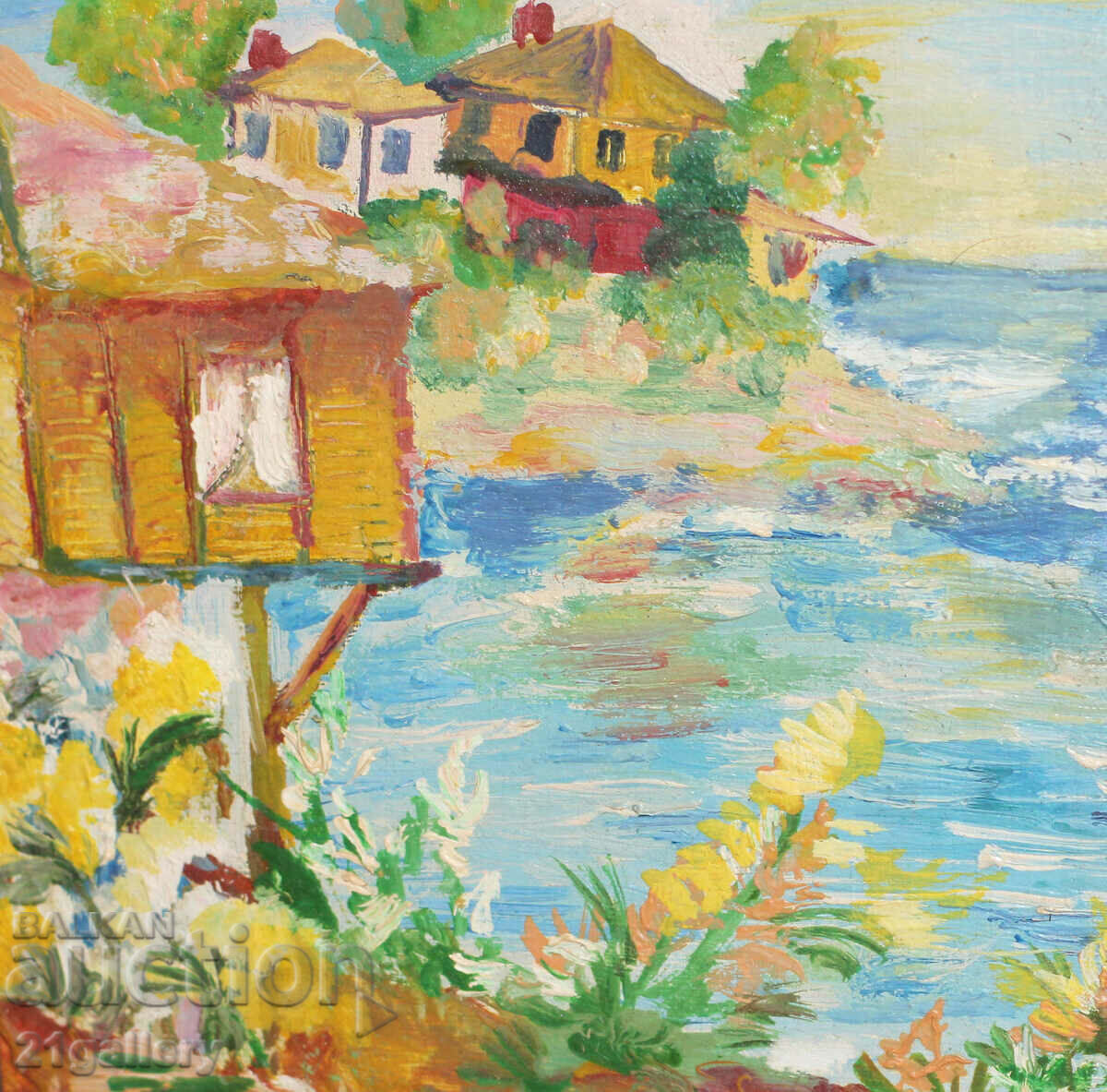 Seascape, oil paints - 6 Seascape, oil paints - 6