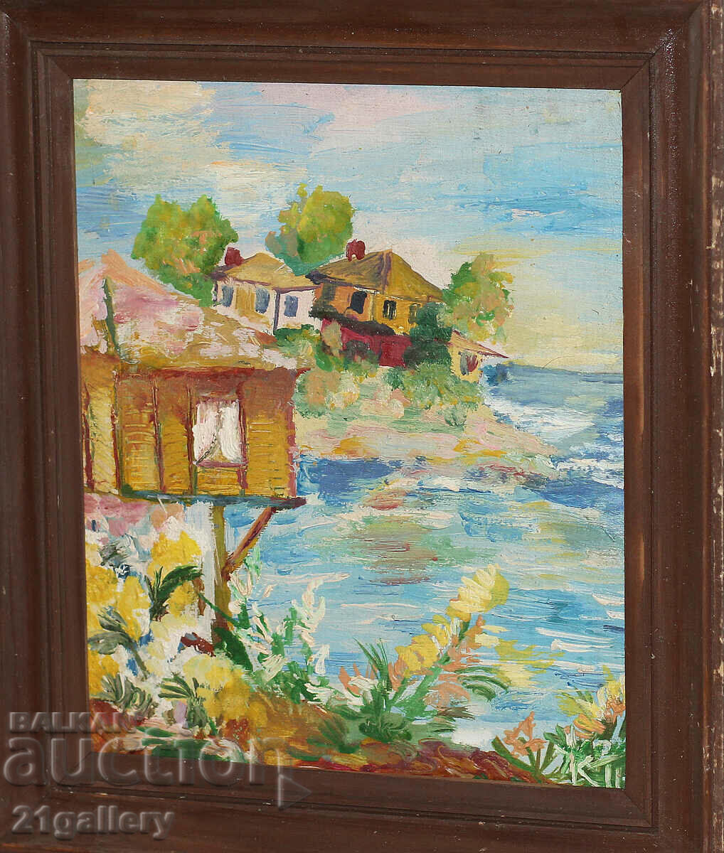 Seascape, oil paints Seascape, oil paints