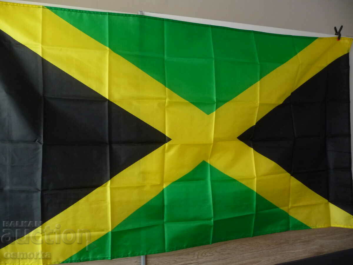 Jamaica flag flag caribbean reggae race music tourism beaches with price 12.00 BGN | € 6.14 Jamaica flag flag caribbean reggae race music tourism beaches with price 12.00 BGN | € 6.14