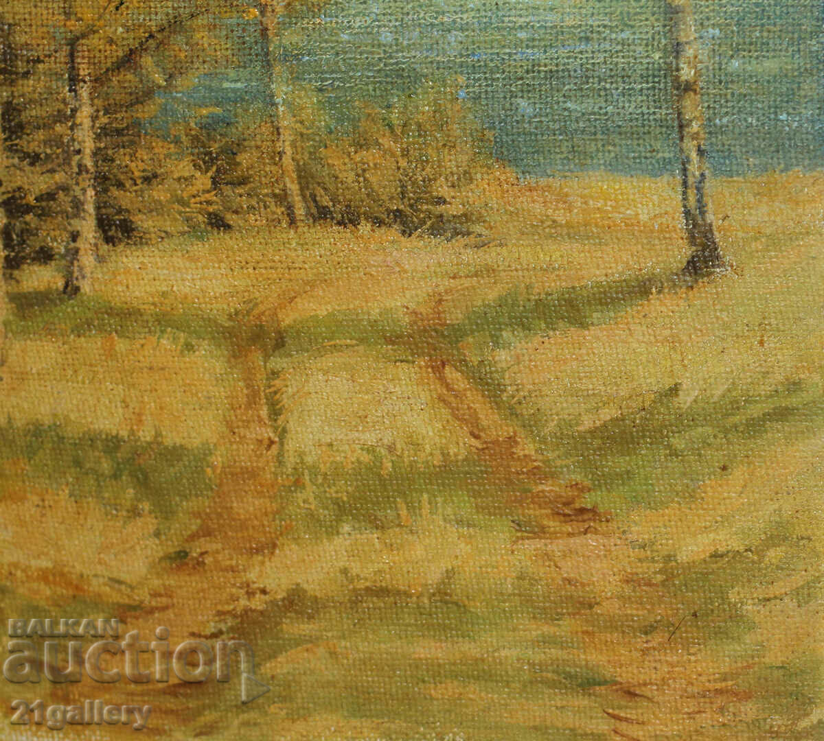 Forest landscape, oil paints - 7 Forest landscape, oil paints - 7