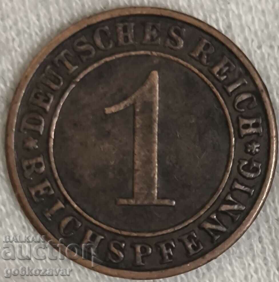 Germania 1 Reichspfennig 1934