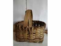 . OLD AUTHENTIC WICKED BASKET