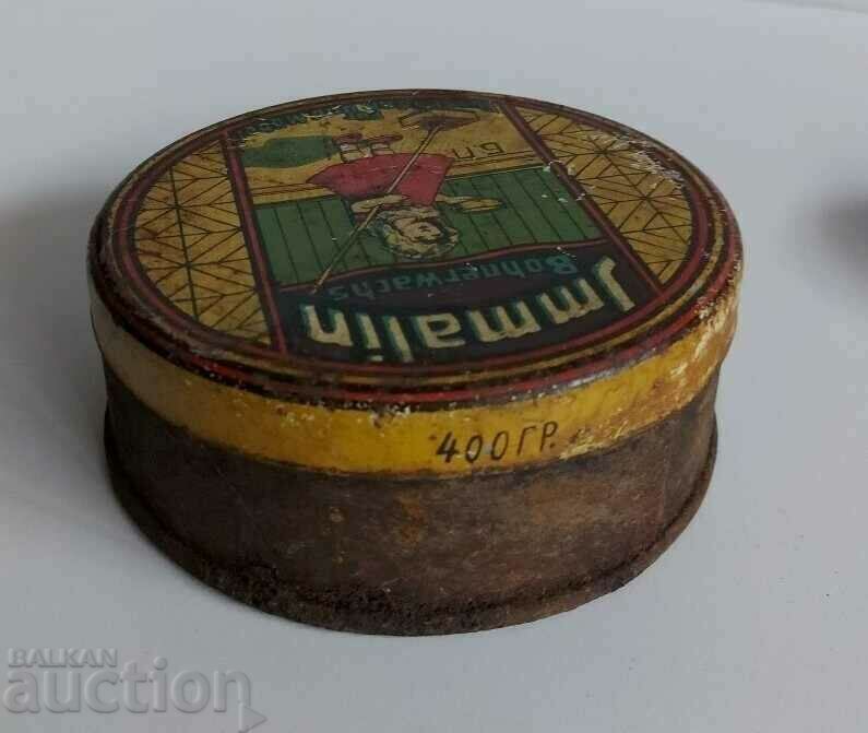 Аукцион .РЯДКА МЕТАЛНА ЛАМАРИНЕНА КУТИЯ ОТ ЦАРСТВО БЪЛГАРИЯ Аукцион .РЯДКА МЕТАЛНА ЛАМАРИНЕНА КУТИЯ ОТ ЦАРСТВО БЪЛГАРИЯ