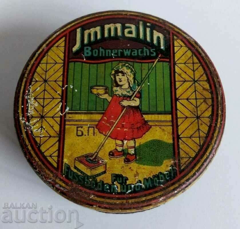 .РЯДКА МЕТАЛНА ЛАМАРИНЕНА КУТИЯ ОТ ЦАРСТВО БЪЛГАРИЯ .РЯДКА МЕТАЛНА ЛАМАРИНЕНА КУТИЯ ОТ ЦАРСТВО БЪЛГАРИЯ