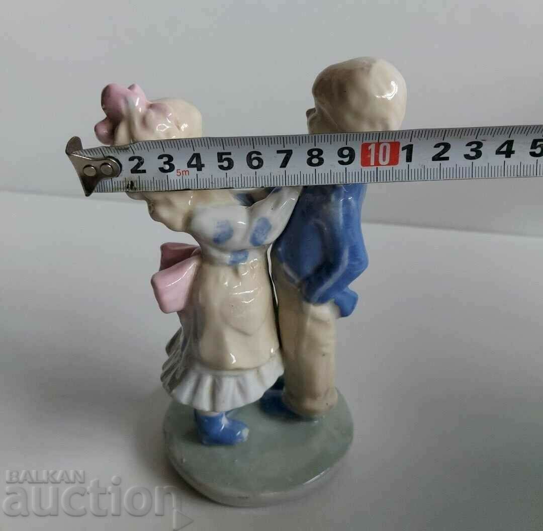 .PERFECT PORCELAIN FIGURE STATUETTE MALE FEMALE - 5