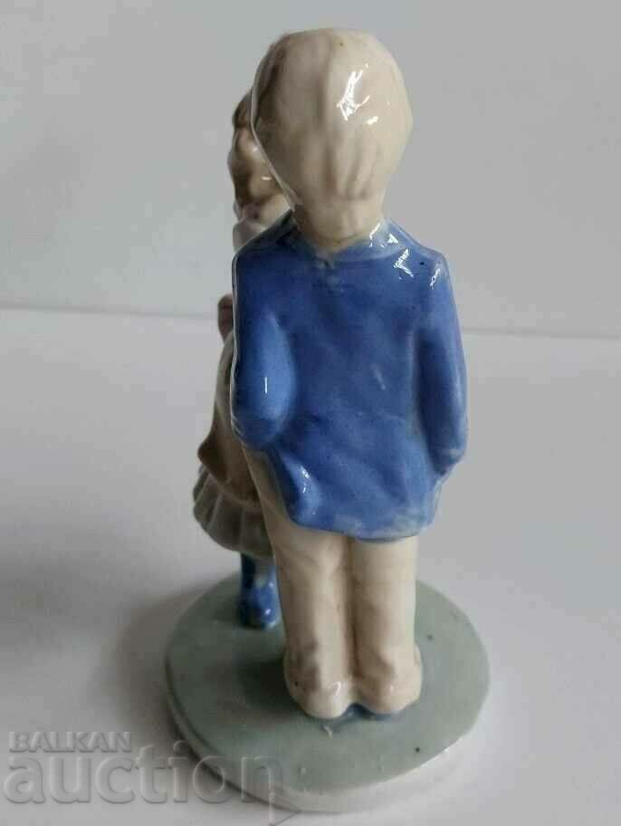 .PERFECT PORCELAIN FIGURE STATUETTE MALE FEMALE - 6