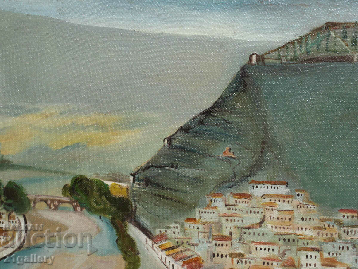 Delivery of Seascape, oil on canvas, signed Delivery of Seascape, oil on canvas, signed