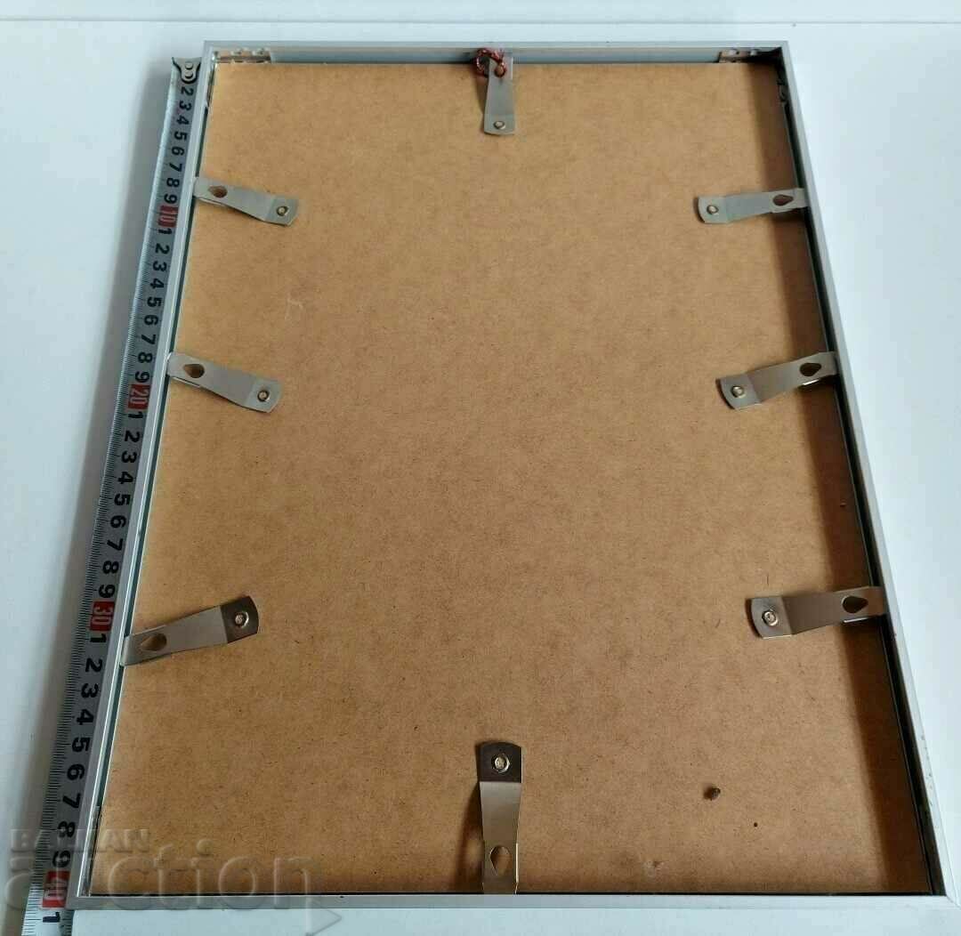 . PAINTING WATERCOLOR DRAWING FRAME SEA LANDSCAPE - 7