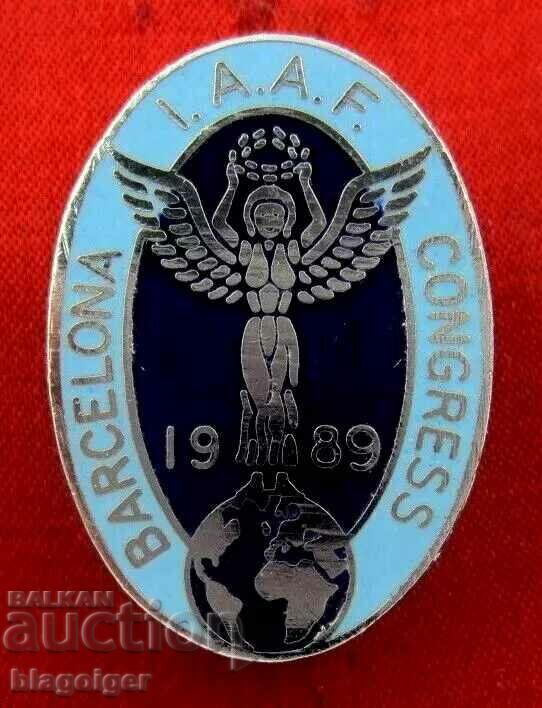 Congress of the World Athletics IAAF-Barcelona-1989 with price 15.99 BGN | € 8.18 Congress of the World Athletics IAAF-Barcelona-1989 with price 15.99 BGN | € 8.18