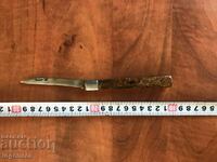 FOLDING KNIFE LEG ANTIQUE BLADE-LARGE THORN