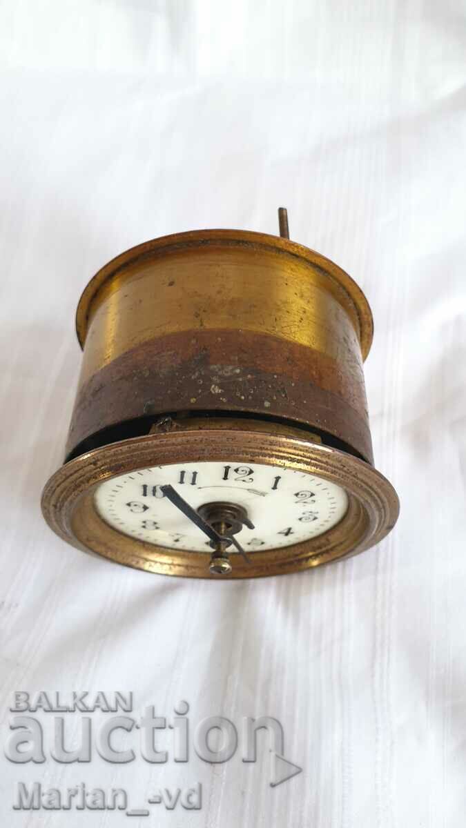 Γαλλικό ορειχάλκινο ξυπνητήρι του 19ου αιώνα αντίκες - 6 Γαλλικό ορειχάλκινο ξυπνητήρι του 19ου αιώνα αντίκες - 6