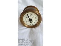 19th Century French Antique Brass Alarm Clock