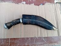 Old Knife Kukri Kama Nepal, με την Kaniya