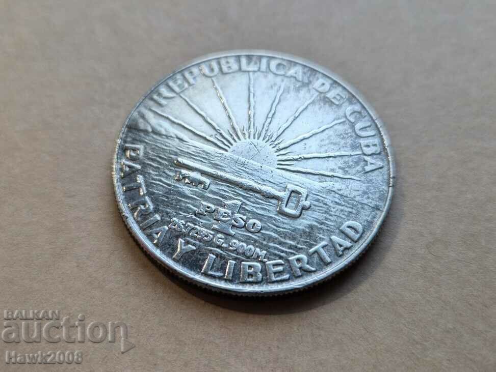 1 peso 1953 Cuba 100 years since the birth of José Martí #4 - 5 1 peso 1953 Cuba 100 years since the birth of José Martí #4 - 5