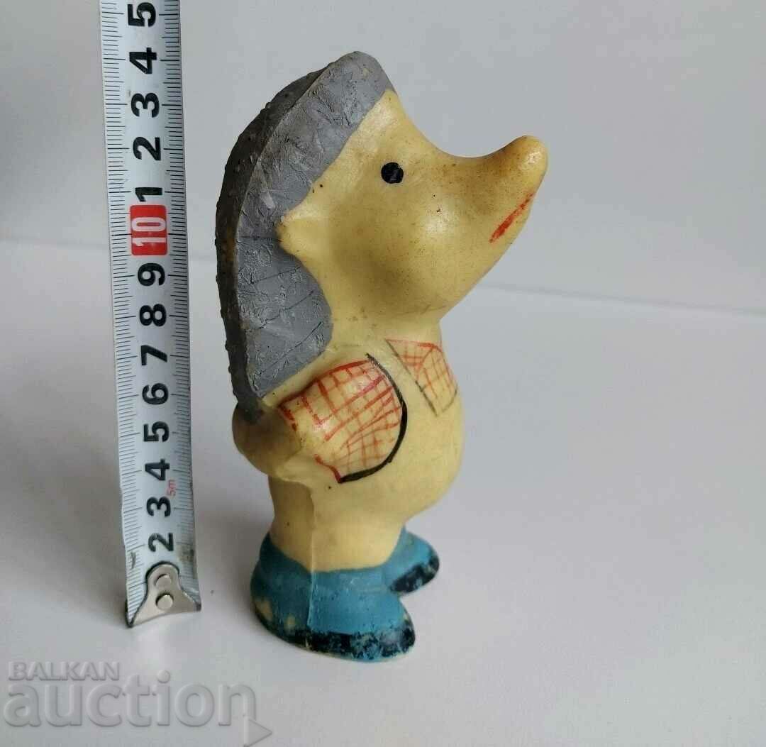 Auction . CHILDREN'S RUBBER TOY FIGURINE FEMALE-BEJKO HEDGEHOG NRB DOLL Auction . CHILDREN'S RUBBER TOY FIGURINE FEMALE-BEJKO HEDGEHOG NRB DOLL