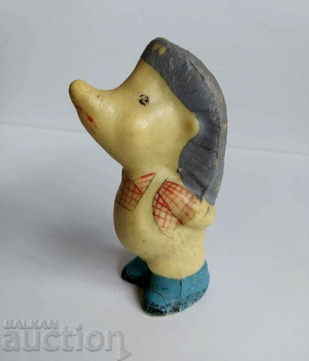 . CHILDREN'S RUBBER TOY FIGURINE FEMALE-BEJKO HEDGEHOG NRB DOLL - 5 . CHILDREN'S RUBBER TOY FIGURINE FEMALE-BEJKO HEDGEHOG NRB DOLL - 5