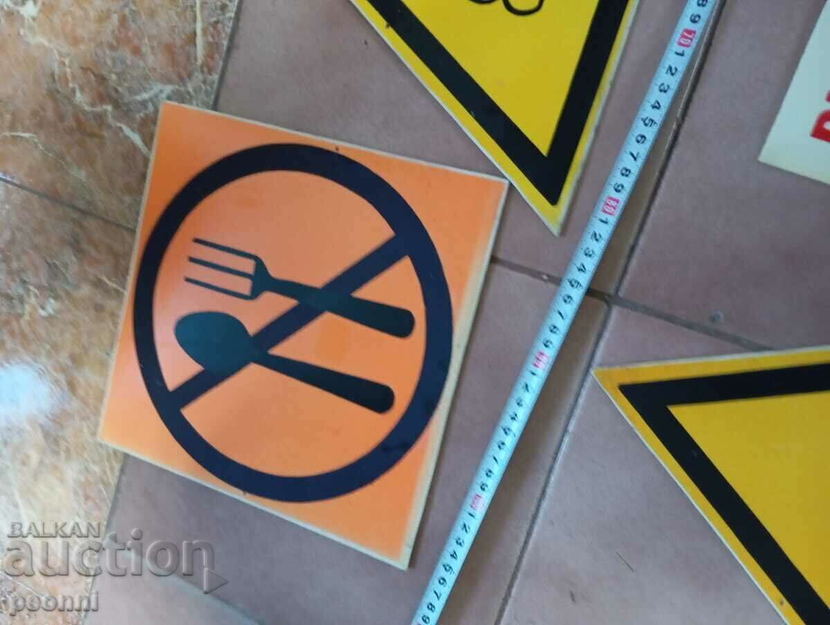 Old signs from the Sotsa. BGN 7 pcs. - 6
