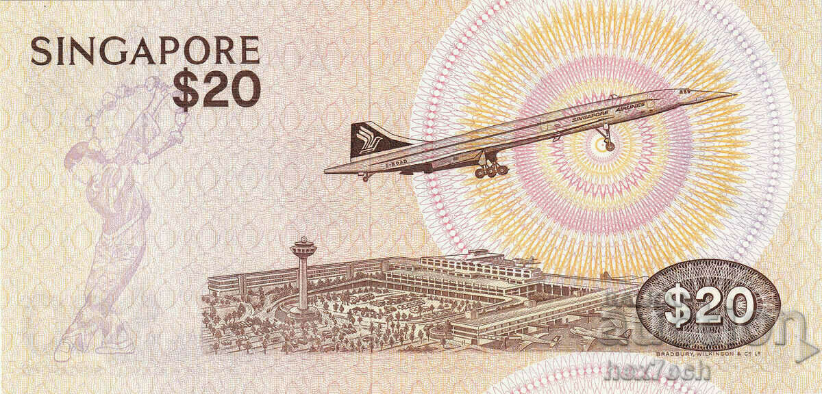Auction ❤️ ⭐ Singapore 1979 $20 Rare UNC New ⭐ ❤️ Auction ❤️ ⭐ Singapore 1979 $20 Rare UNC New ⭐ ❤️
