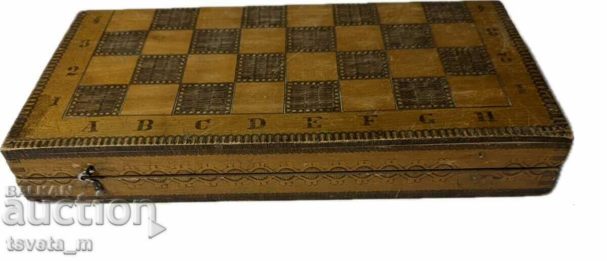 Wooden Chess 34 x 34 cm - 5