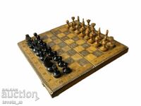 Wooden Chess 34 x 34 cm