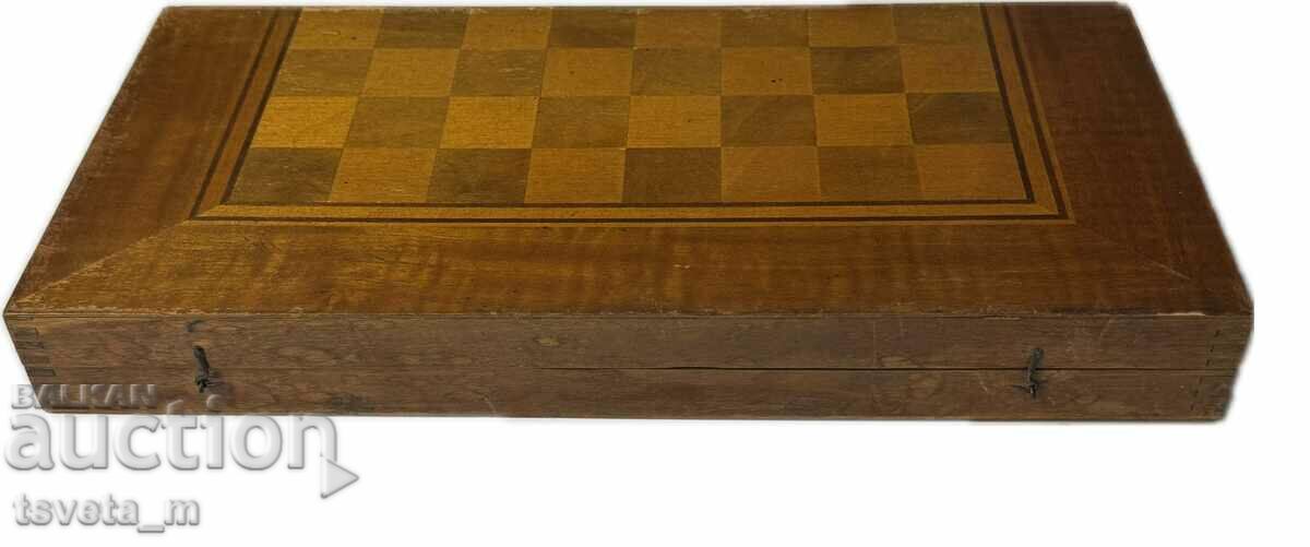 Delivery of Wooden Chess and Backgammon 48 x 48 cm Delivery of Wooden Chess and Backgammon 48 x 48 cm