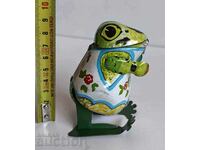 . FROG FROG METAL SOC CHILDREN'S TOY TINTED