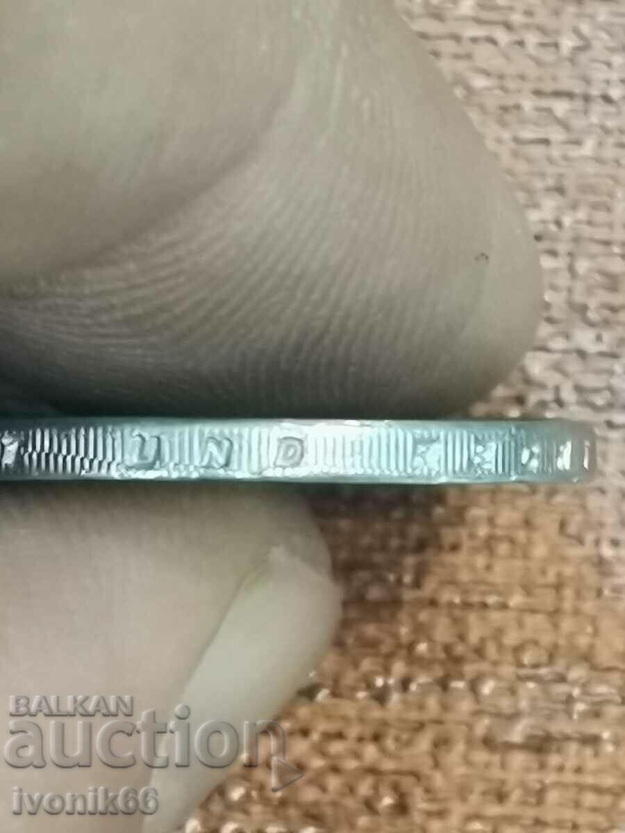 Auction Curio unique 2 € single color coin Auction Curio unique 2 € single color coin