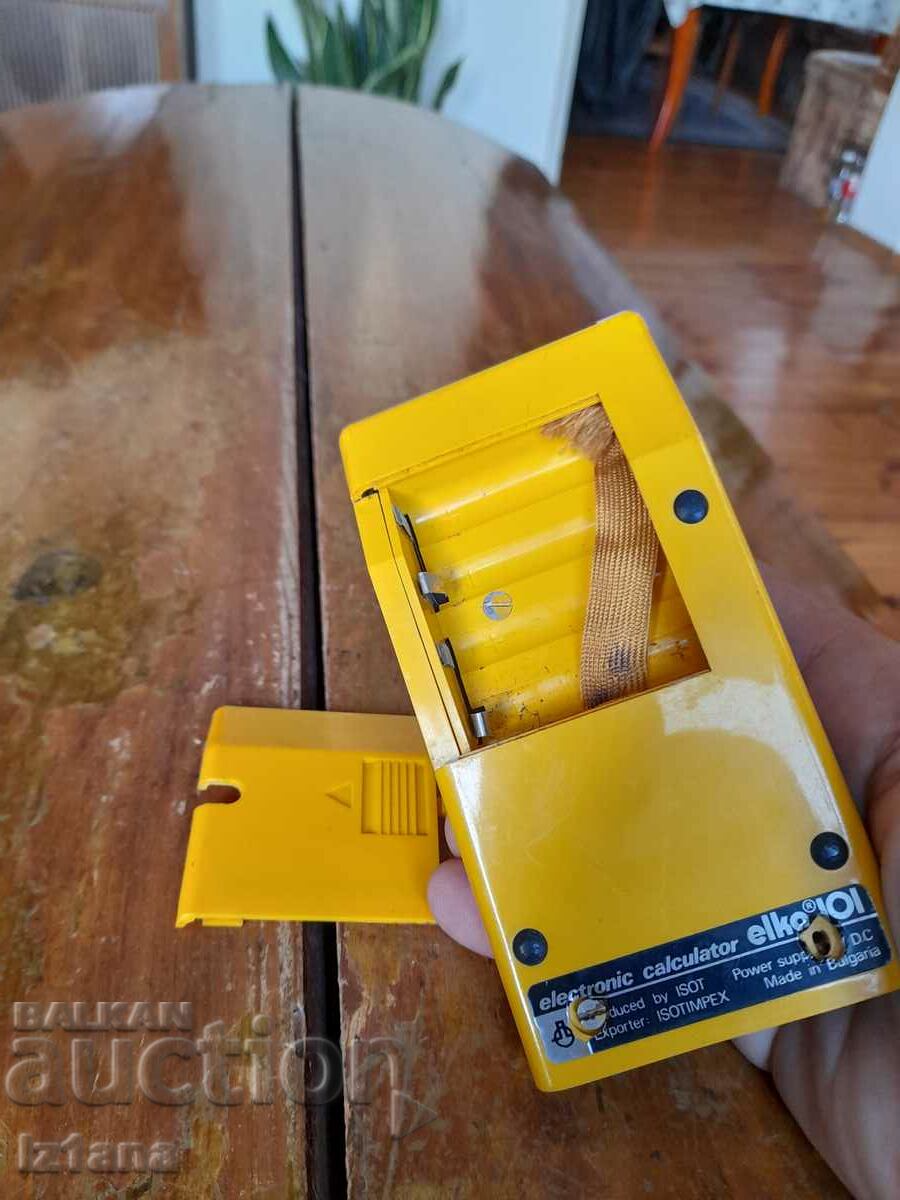Old Elka 101 calculator - 5 Old Elka 101 calculator - 5