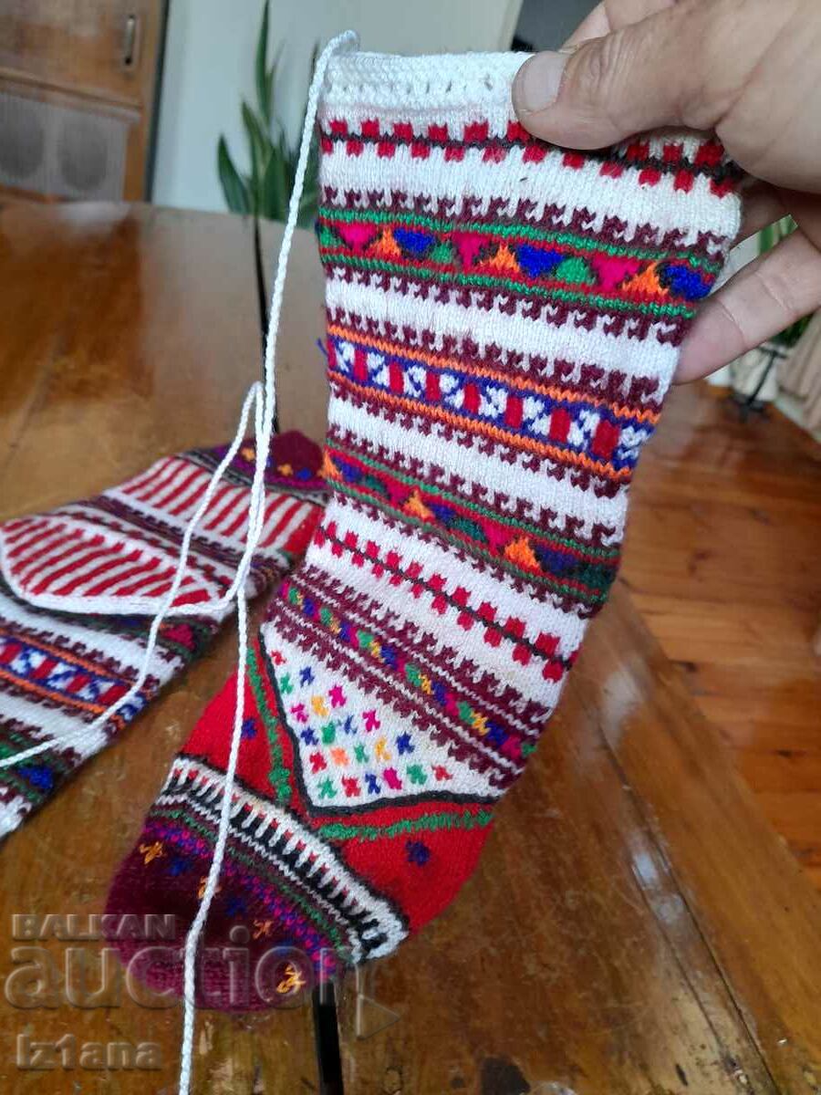 Auction Old costume socks Auction Old costume socks
