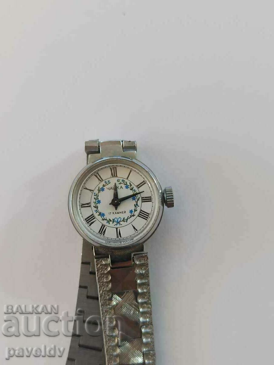 Ceas de damă rusești - Pescăruș - NOU! cu preț € 23.50 | 45.96 BGN Ceas de damă rusești - Pescăruș - NOU! cu preț € 23.50 | 45.96 BGN