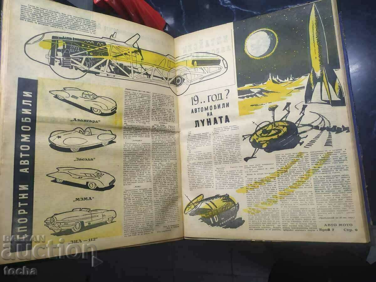 Auto-Moto magazine, 1957-1958. All issues. BZC with price 200.00 BGN | € 102.26 Auto-Moto magazine, 1957-1958. All issues. BZC with price 200.00 BGN | € 102.26