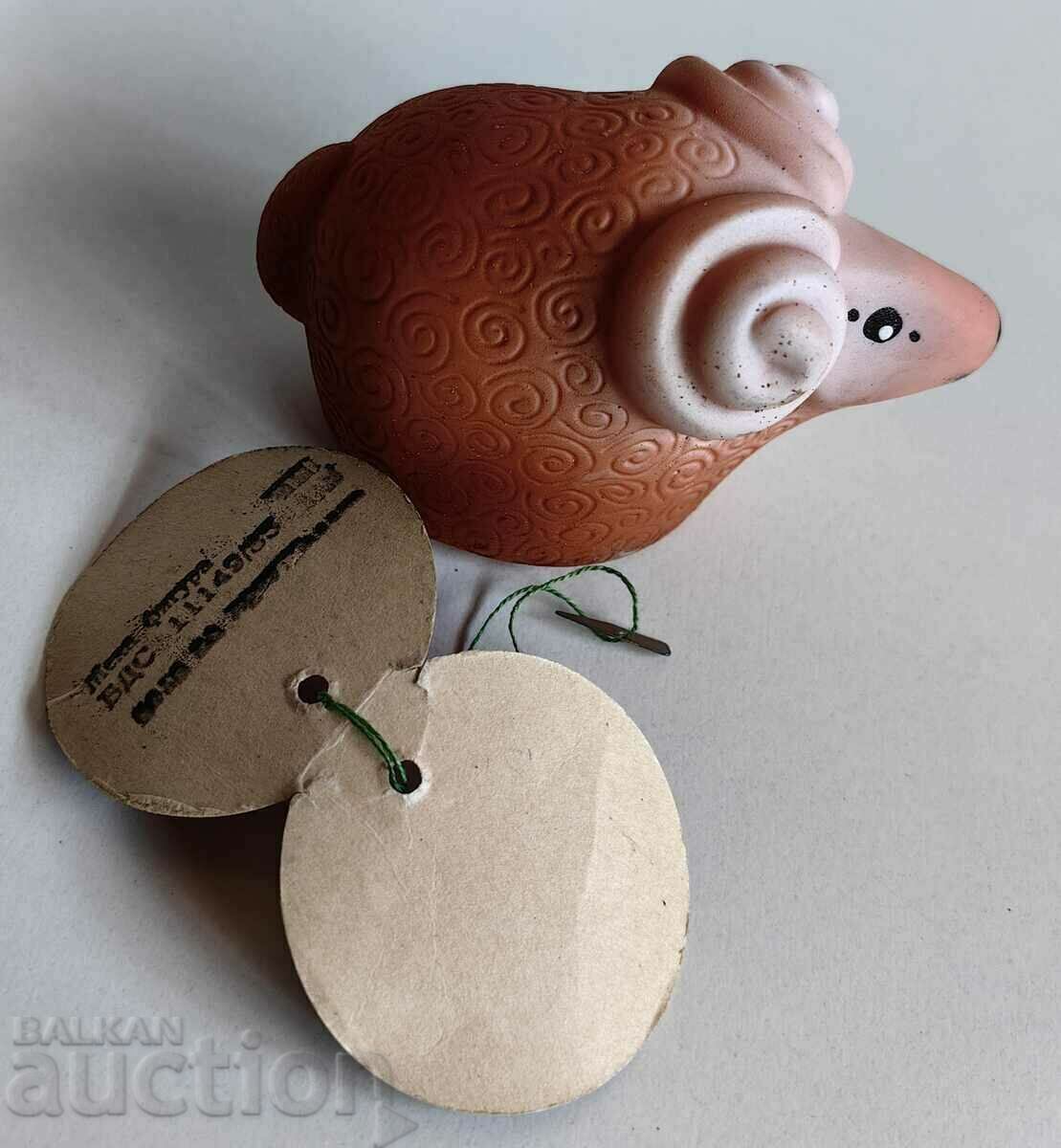 Auction . ARIES SOC UNUSED RUBBER TOY DOLL WITH TAG Auction . ARIES SOC UNUSED RUBBER TOY DOLL WITH TAG