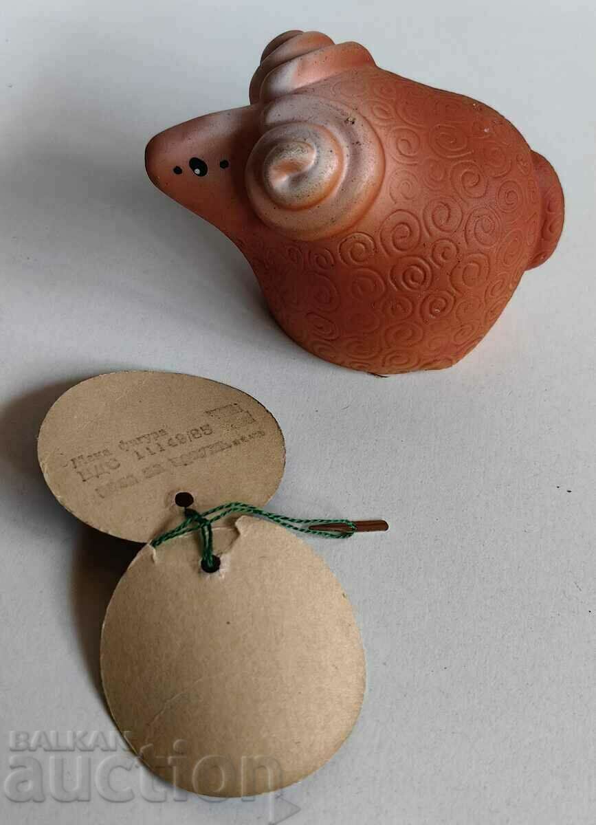 . ARIES SOC UNUSED RUBBER TOY DOLL WITH TAG with price 15.00 BGN | € 7.67 . ARIES SOC UNUSED RUBBER TOY DOLL WITH TAG with price 15.00 BGN | € 7.67