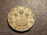 1944 3 pence