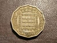 1960 3 pence