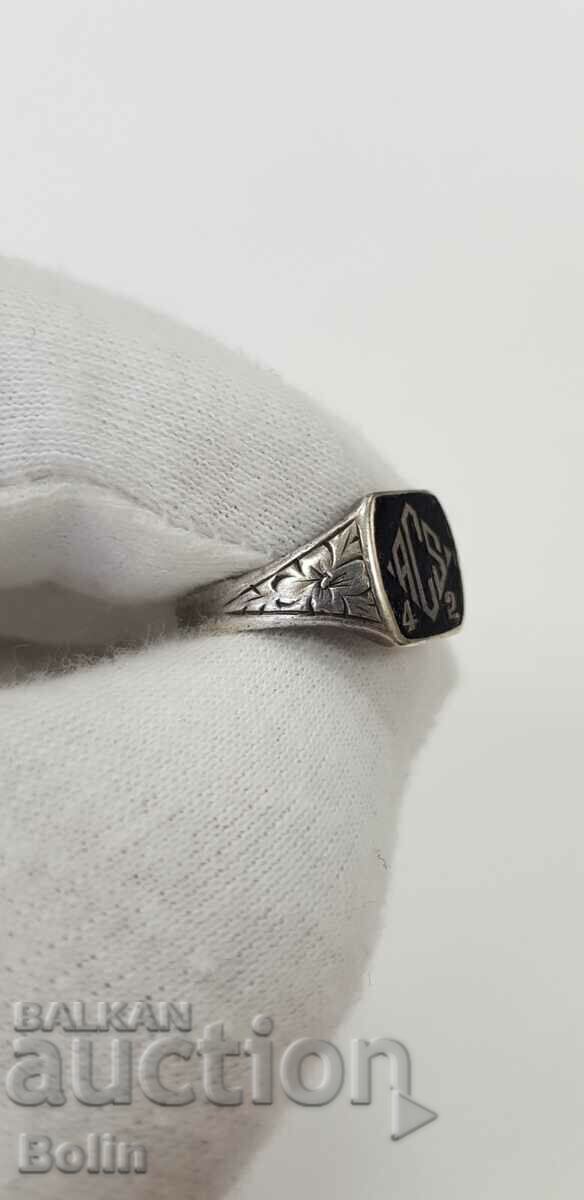 Delivery of Bulgarian royal ring American College in Sofia 1942