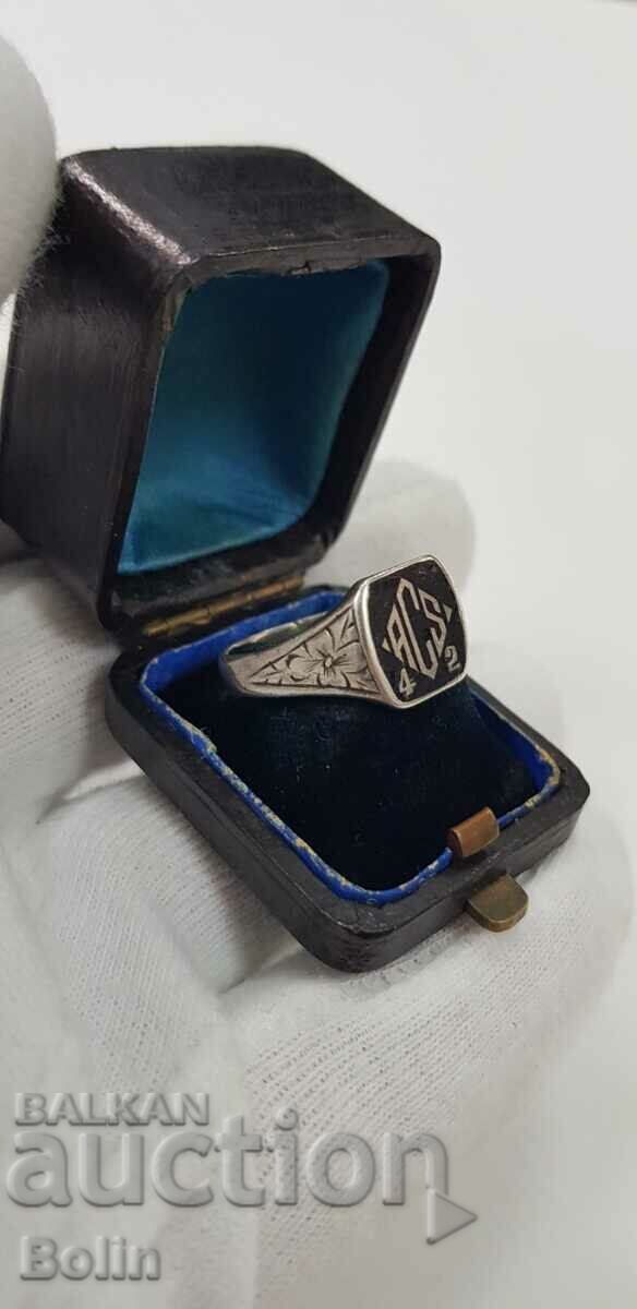 Bulgarian royal ring American College in Sofia 1942 - 7